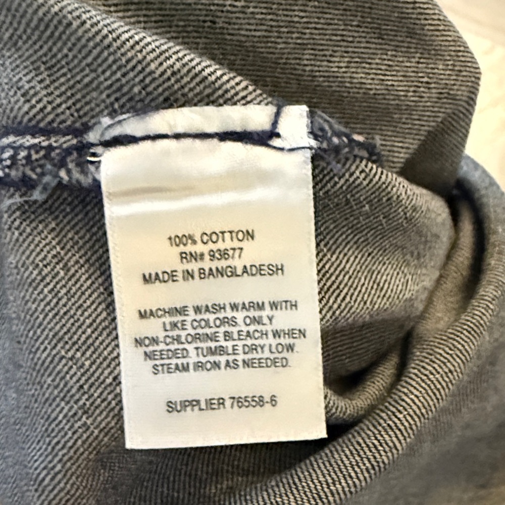 NWT Denim top - Picture 5 of 6